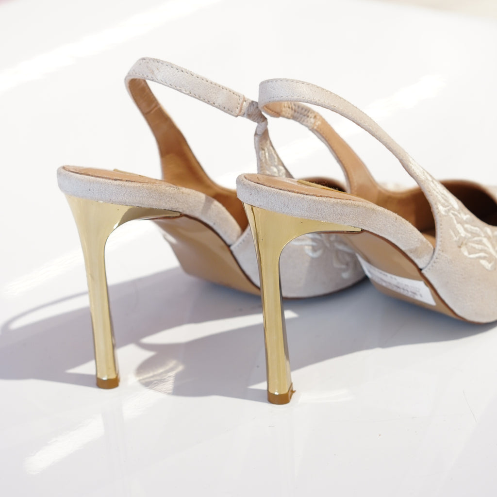 Soulier sandale Slingback Heels