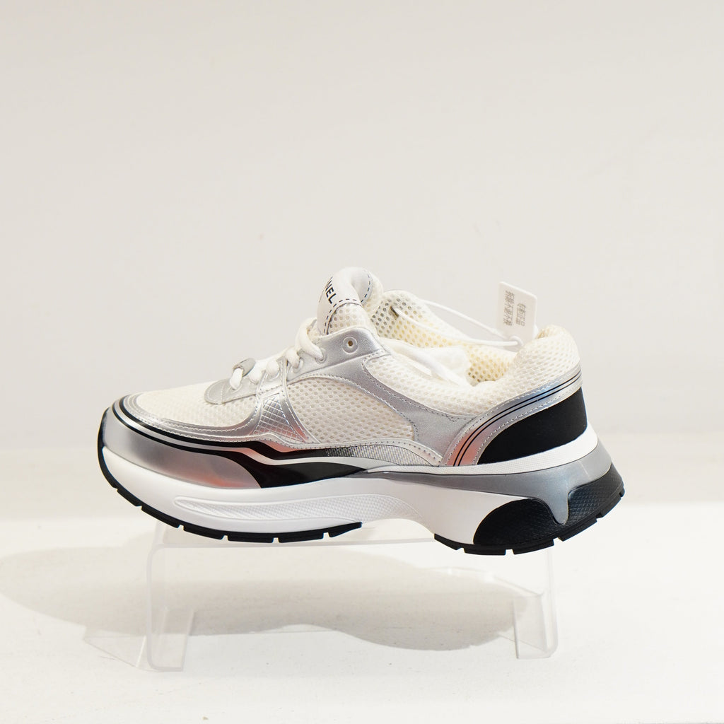 Chanel Metallic Calfskin & Mixed Fibers
