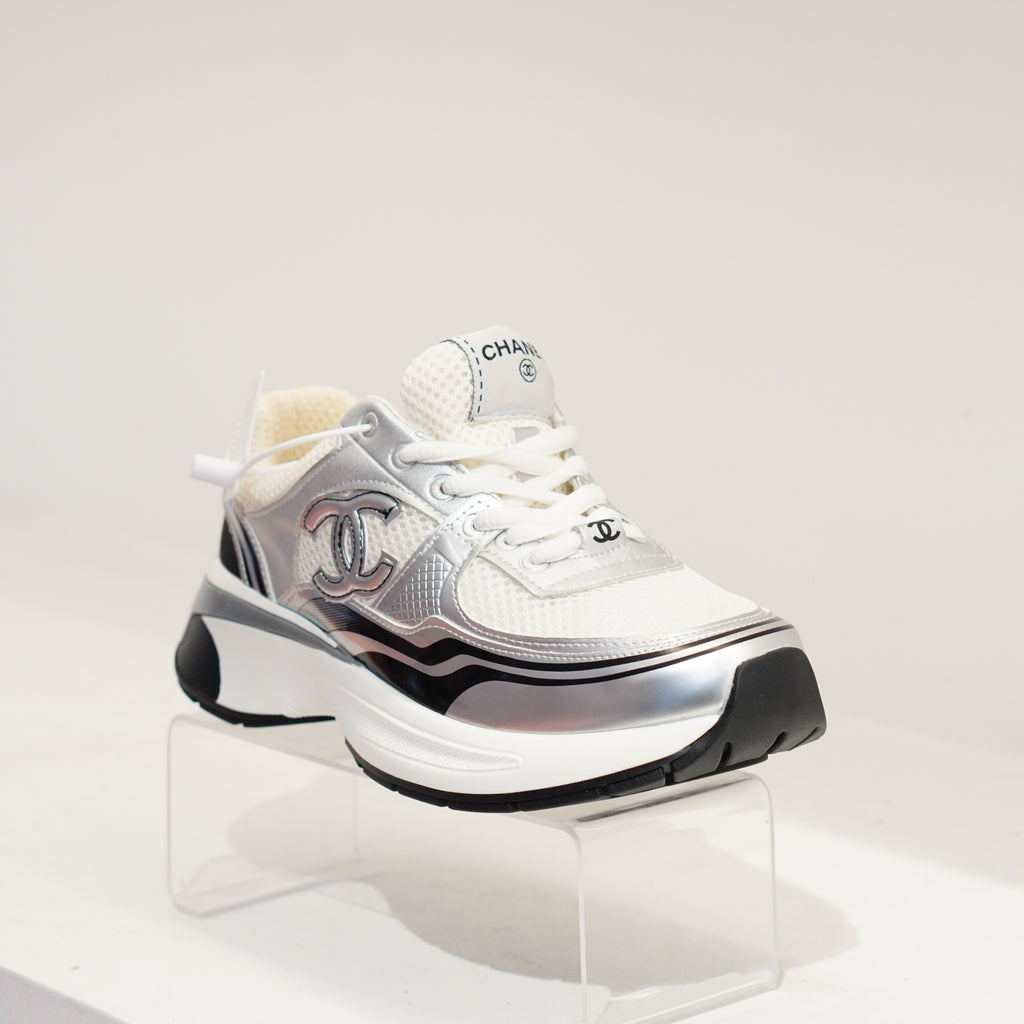Chanel Metallic Calfskin & Mixed Fibers