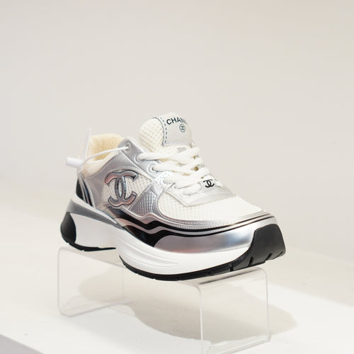 Chanel Metallic Calfskin & Mixed Fibers