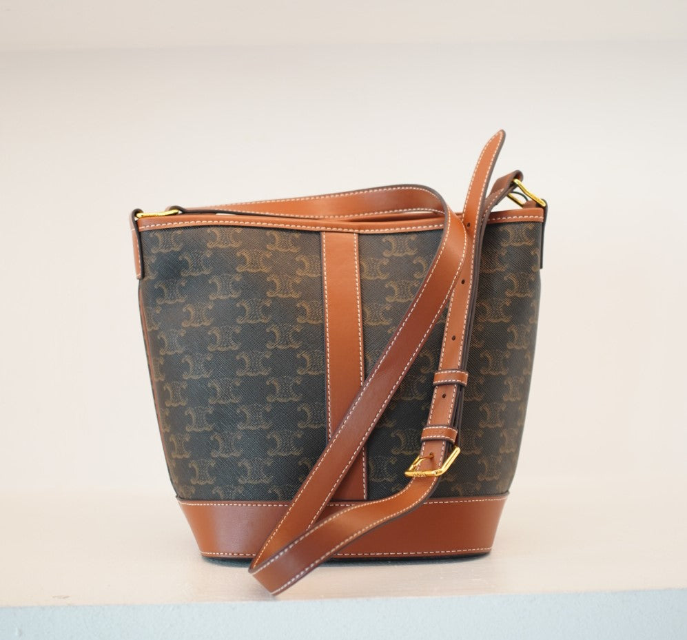 Celine Canvas  et Veau Tan