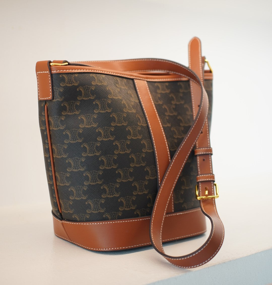 Celine Canvas  et Veau Tan