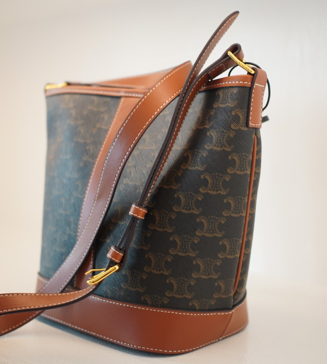 Celine Canvas  et Veau Tan