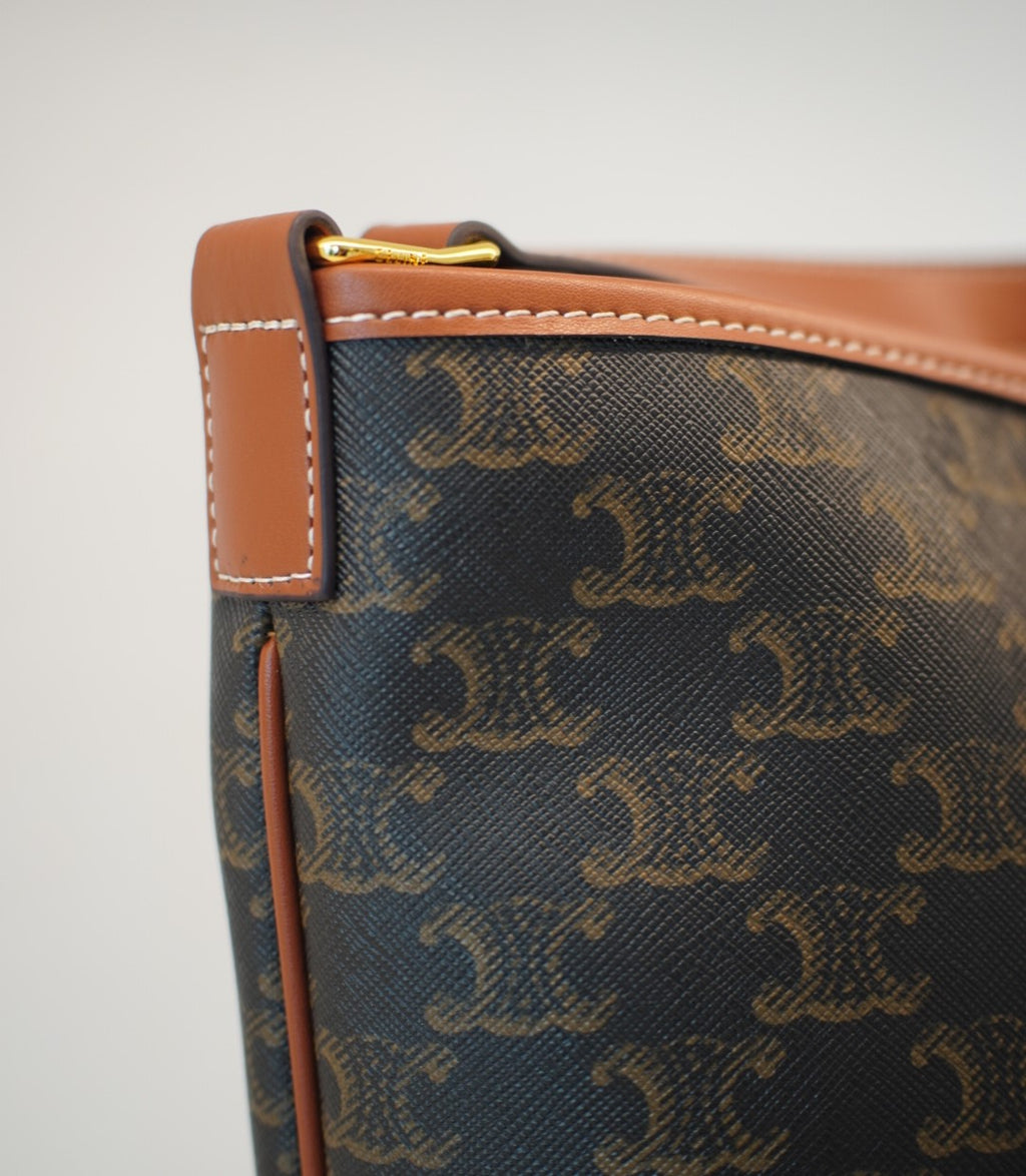 Celine Canvas  et Veau Tan